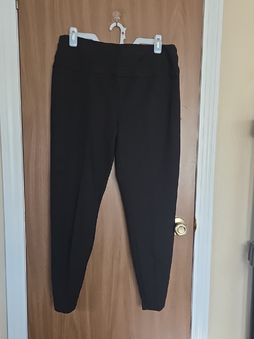 Maurices Black Pull-On Ponte Leggings